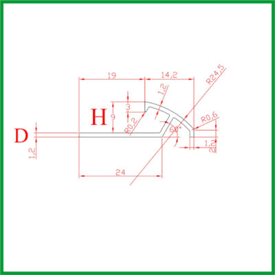 Listwa wykończeniowa, mosiężna - SMD RAMP C9. Profile wykończeniowy do podłóg wielopozimowych. Grubość 1,2mm, Wysokość 9mm.