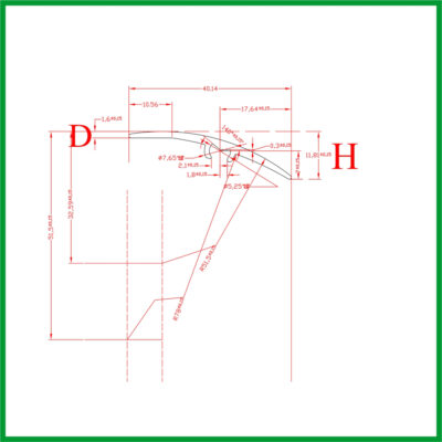 Listwa wykończeniowa SMD RAMP L11,81